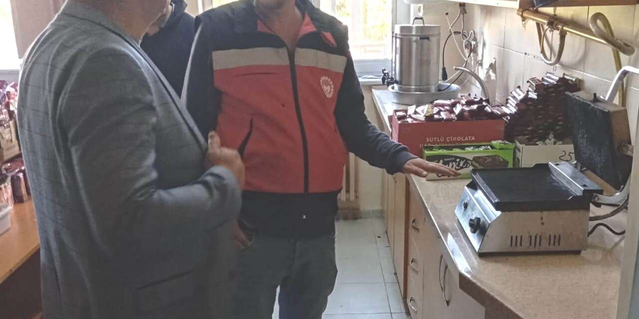 Çavdarhisar’da okul kantinlerine gıda denetimi