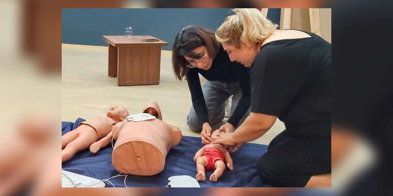 Efeler Belediyesi personeline ilk yardım eğitimi