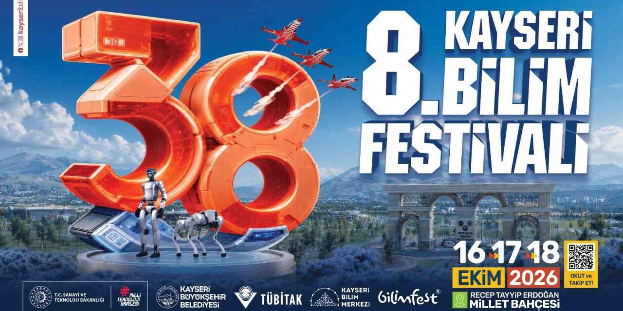 BİLİMFEST Kayseri’de havacılık ve gökyüzü şöleni yaşanacak