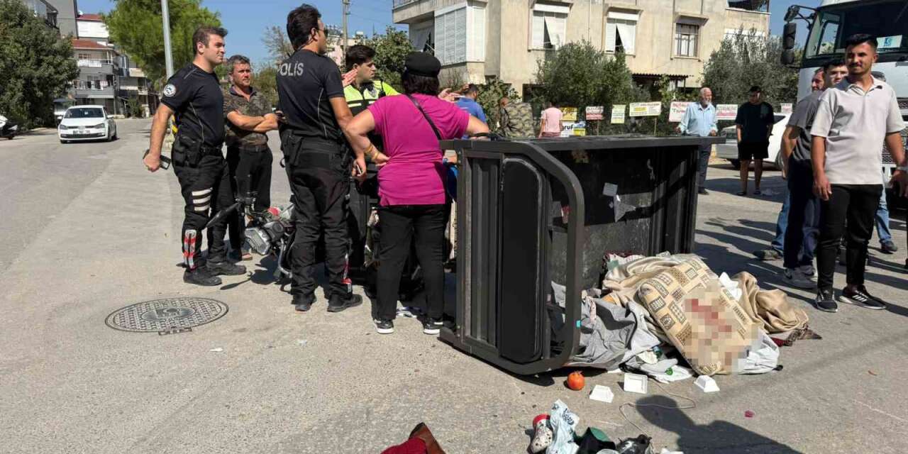 Antalya’da otomobil ile üç tekerlekli bisiklet çarpıştı: 2 yaralı
