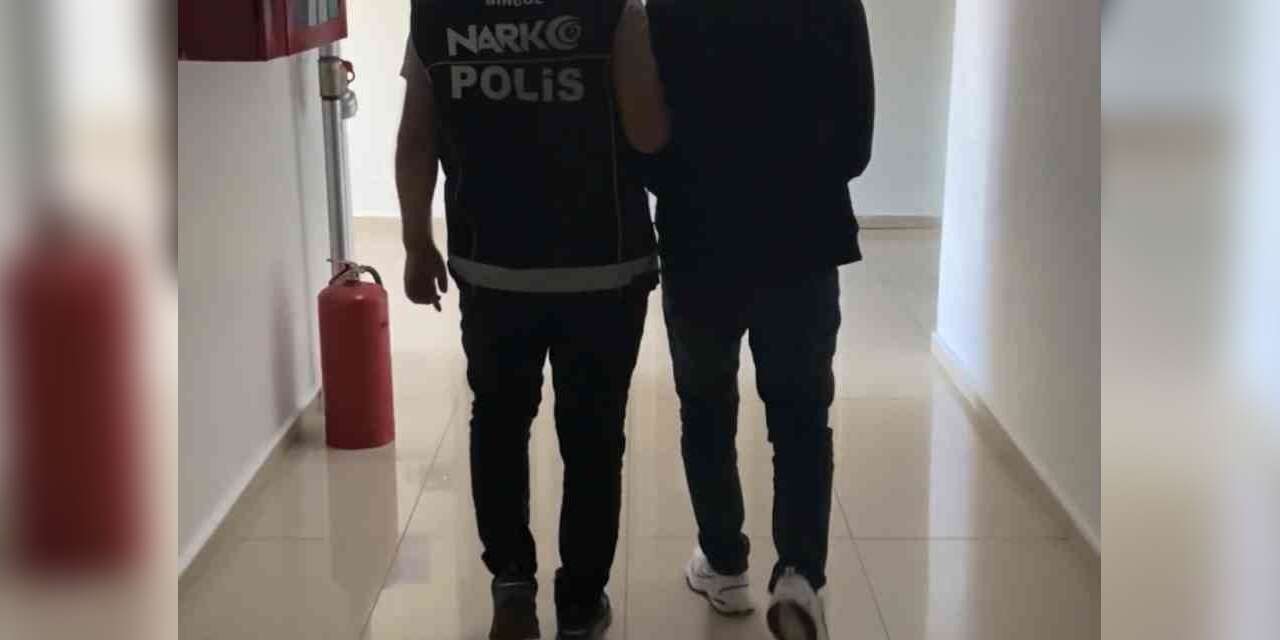 Bingöl’de uyuşturucu operasyonunda 1 kişi tutuklandı