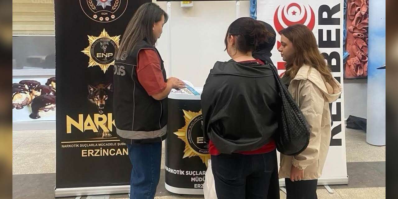 Emniyetten uyuşturucuya karşı farkındalık çalışması
