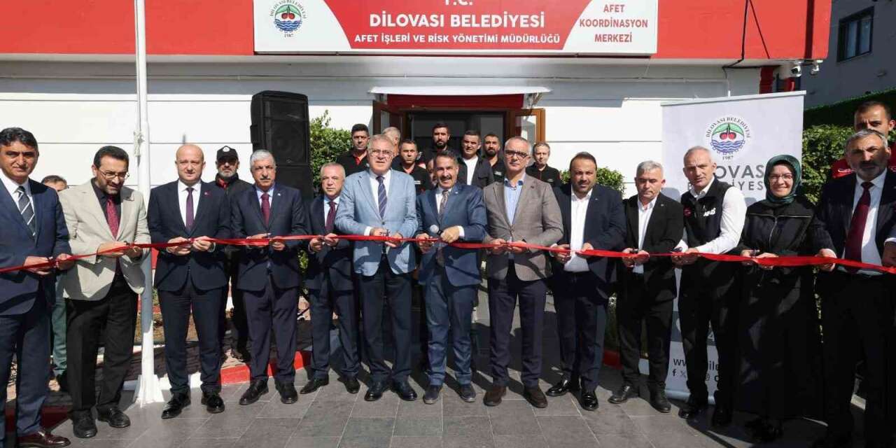Dilovası’nda Afet Koordinasyon Merkezi hizmete açıldı