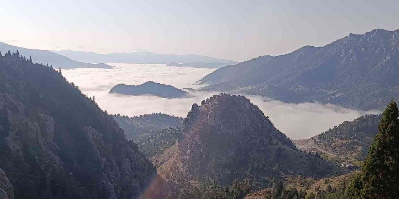 Kahramanmaraş’ta sis denizi oluştu