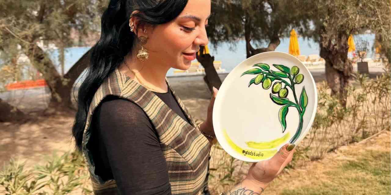 Ayvalık’ta zeytin sanatla buluştu