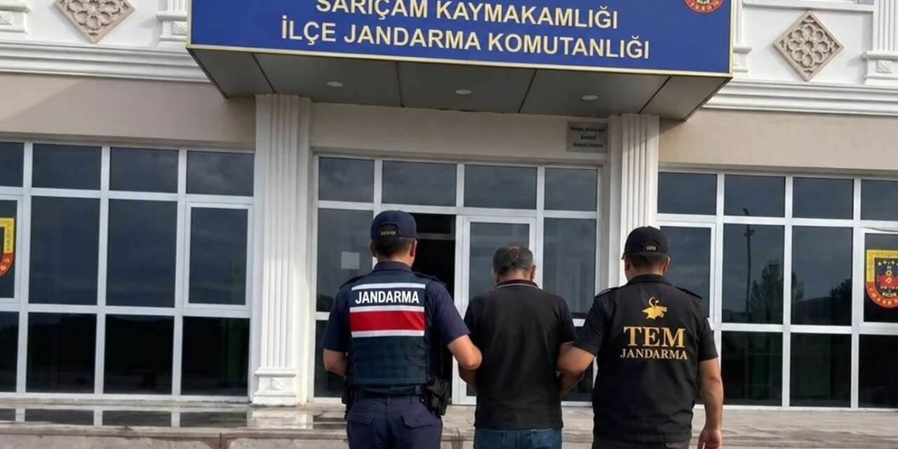 Adana’da aranan terör örgütü üyesi yakalandı