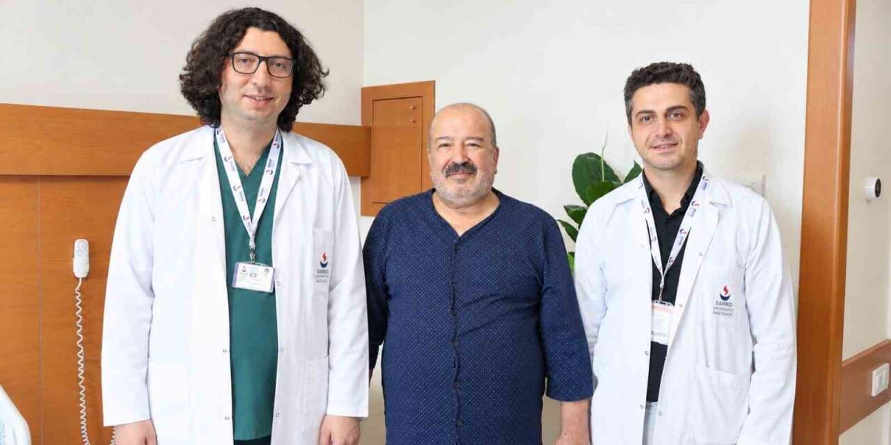 Şah ve beyin damarlarında darlık bulunan hasta, SANKO Üniversitesi Hastanesi’nde sağlığına kavuştu