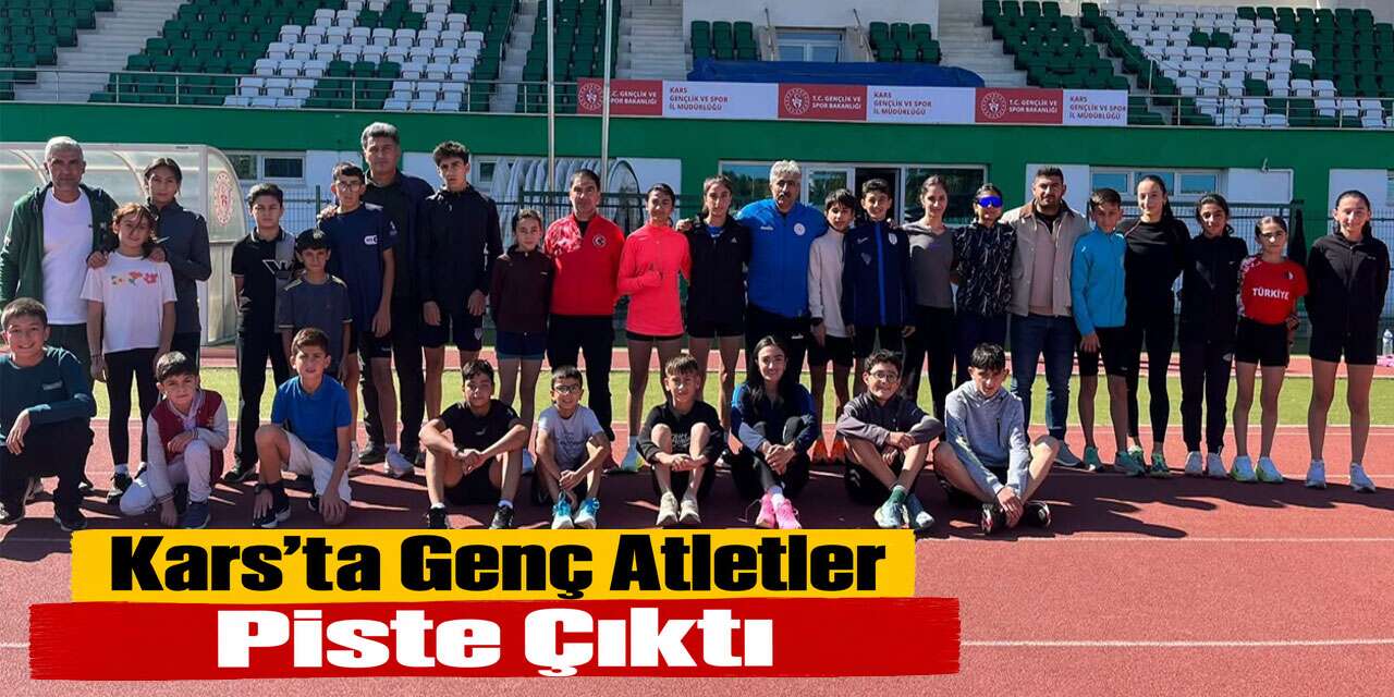 Kars’ta Amatör Spor Haftası’nda Atletizm Heyecanı