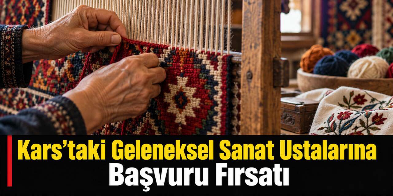 Kars’taki Geleneksel Sanat Ustalarına Başvuru Fırsatı