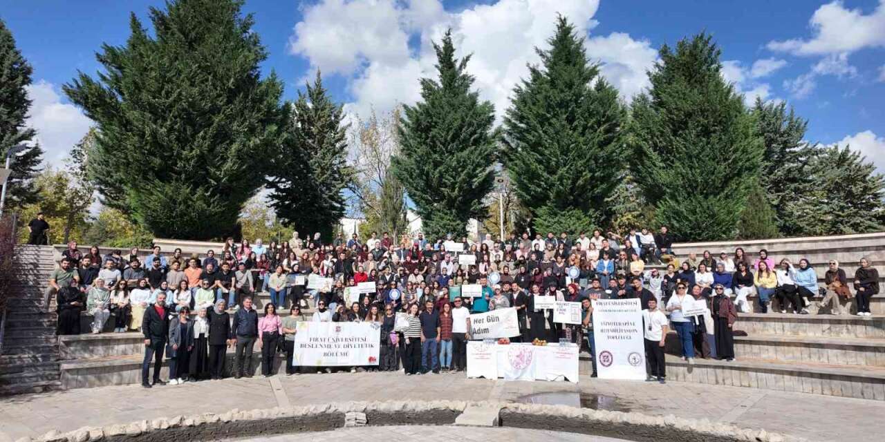 Elazığ’da sağlıklı yaşam yürüyüşü