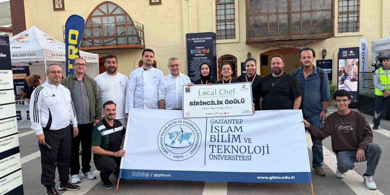 GİBTÜ’lü Genç Şefler GastroAntep 2026’da birincilik kürsüsüne çıktı