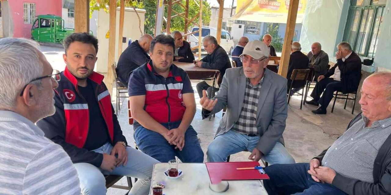 Uşak’ta üreticilere yerinde destek
