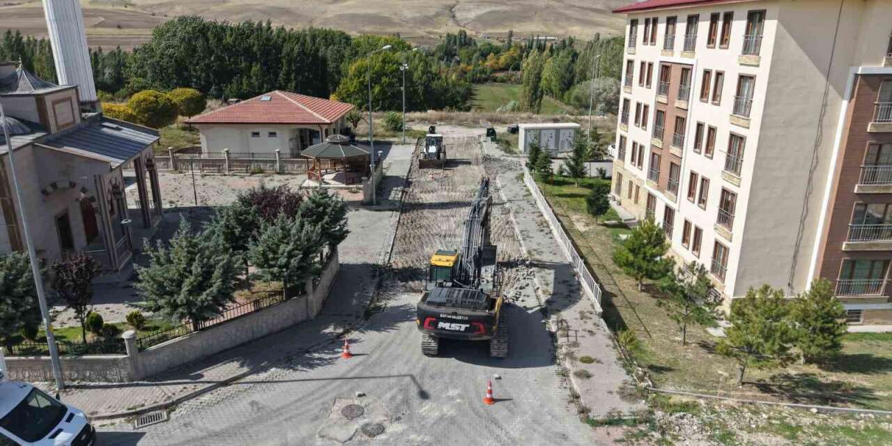 Bünyan’da TOKİ Yolu’nun yapım çalışmalarına başlandı
