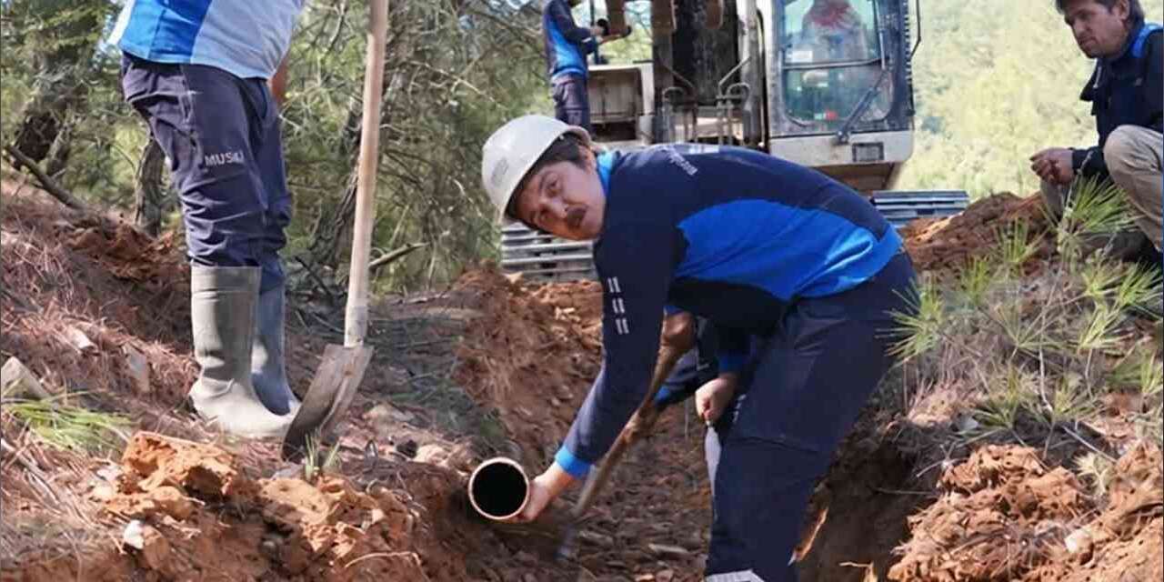 MUSKİ, Dağdibi’nin su kaynaklarını güvence altına alıyor
