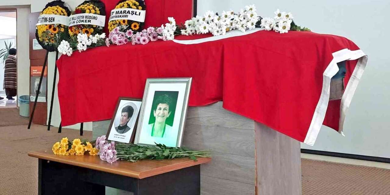 Çeşme eğitim camiasının acı kaybı: Okul müdürü Nemide Korkmaz son yolculuğuna uğurlandı