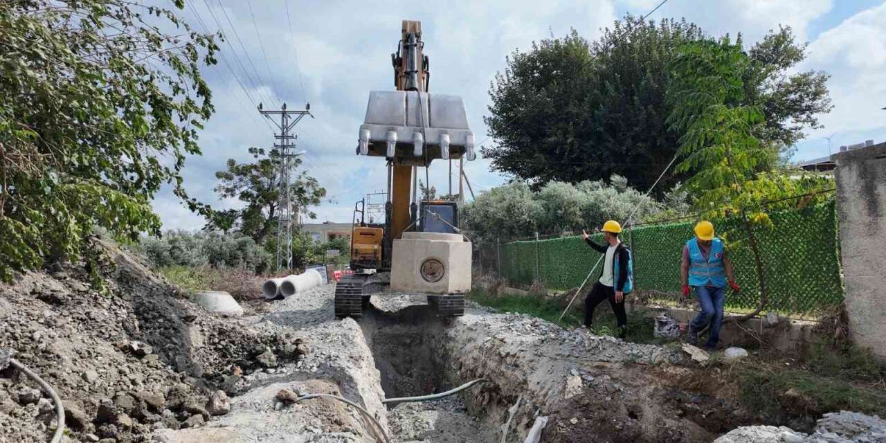 Samandağ’da 82 kilometrelik kanalizasyon projesi sürüyor