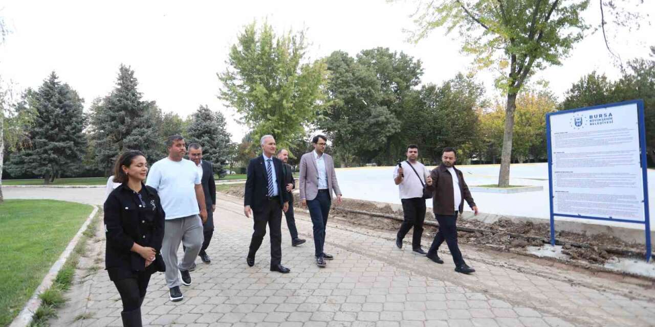 Hikmet Şahin Kültür Parkı’nda yeni kaykay ve paten park yapımında sona gelindi