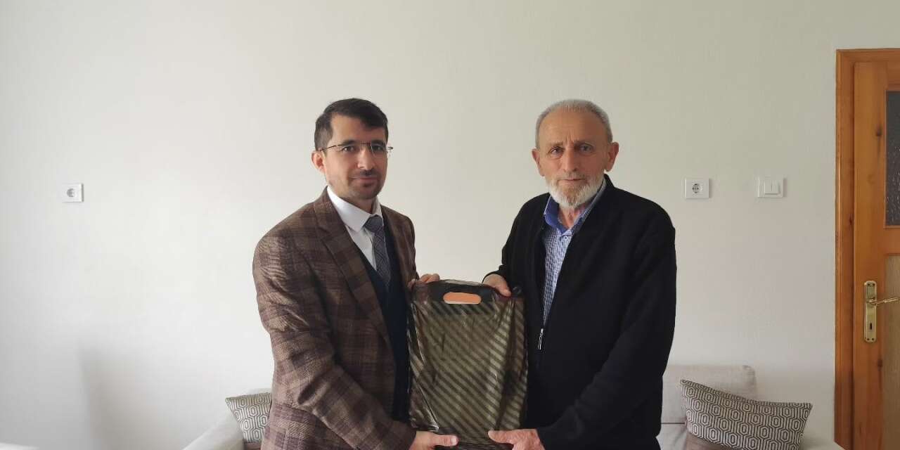 Aydıntepe’de emekli din görevlileri ziyaret edildi