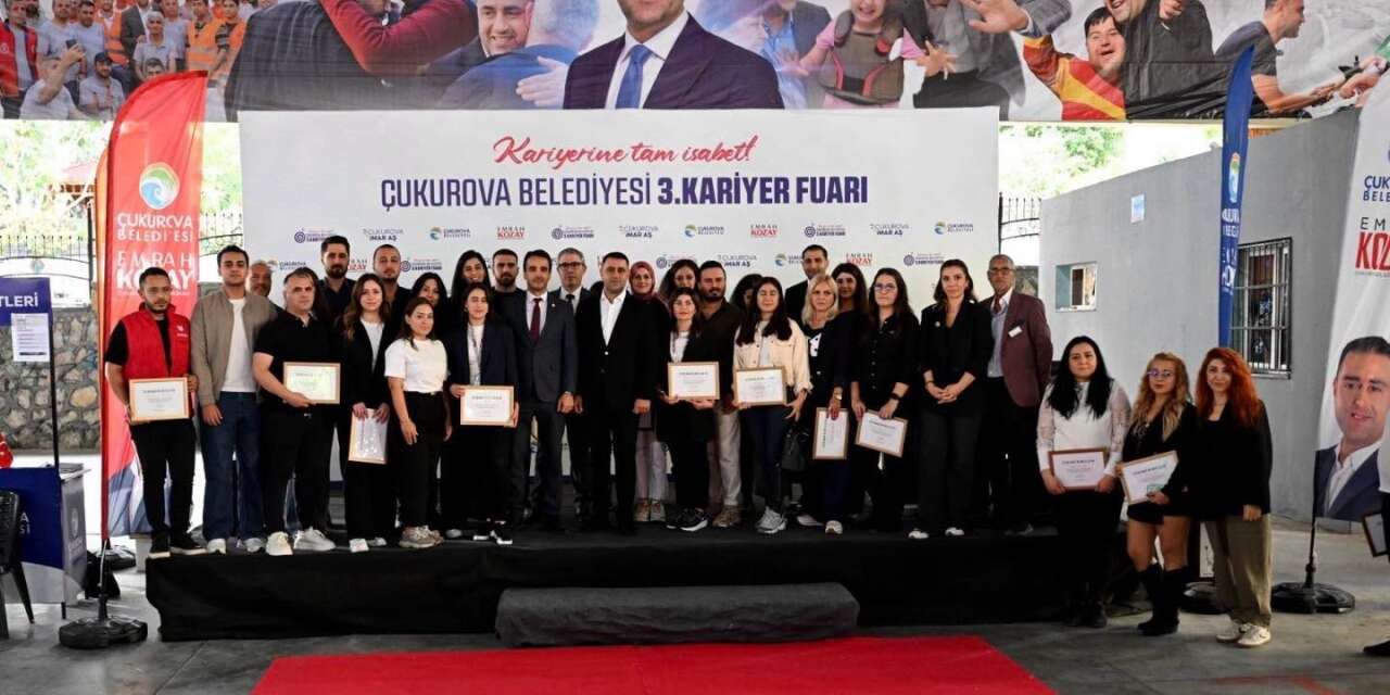 Çukurova’da 3. Kariyer Fuarı’nda iş arayanlarla işverenler buluştu