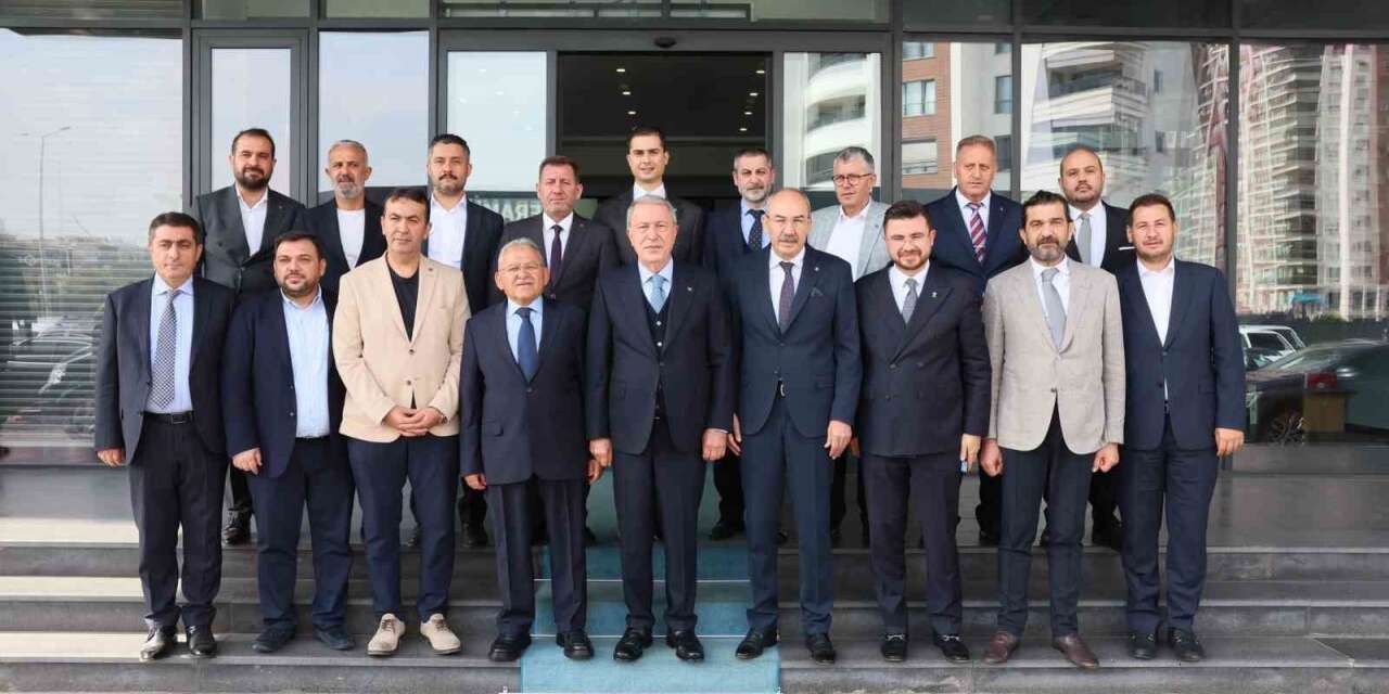 Hulusi Akar, Büyükkılıç ve Okandan’dan KTO’ya ’Hayırlı Olsun’ ziyareti