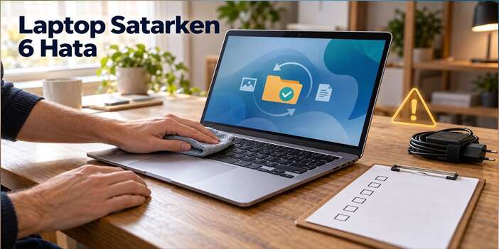 İkinci El Laptop Satarken Yapılan 6 Yaygın Hata ve Bunlardan Kaçınmanın Yolları