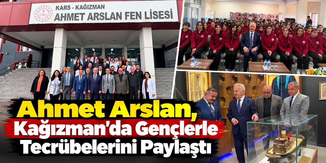 Ahmet Arslan, Kağızman’da Öğretmenlerle Bir Araya Geldi