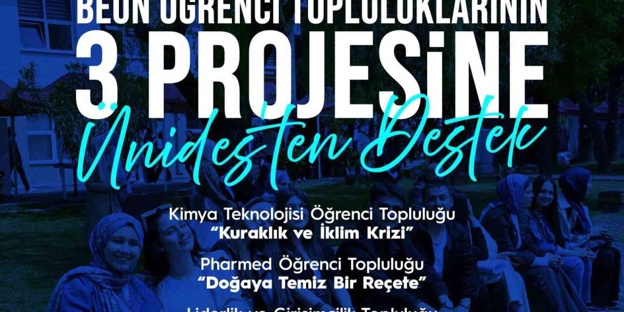 BEUN öğrenci topluluklarının 3 projesine ÜNİDES’ten destek