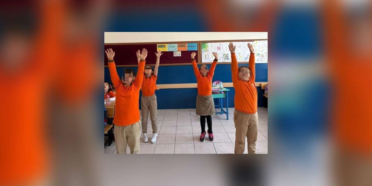 Kaynaşlı İlkokulu’nda öğrencilere fiziksel aktivite eğitimi