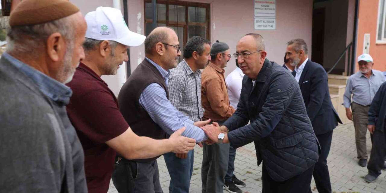 Başkan Kavuş: "Hizmetin de muhabbetin de mesafesi olmaz"