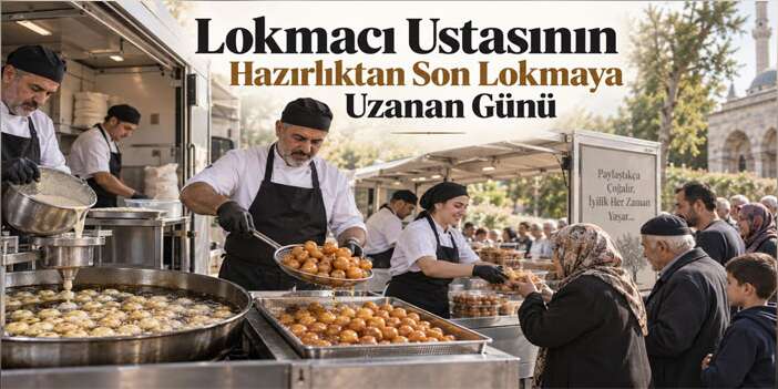 Lokmacı Ustasının Hazırlıktan Son Lokmaya Uzanan Günü