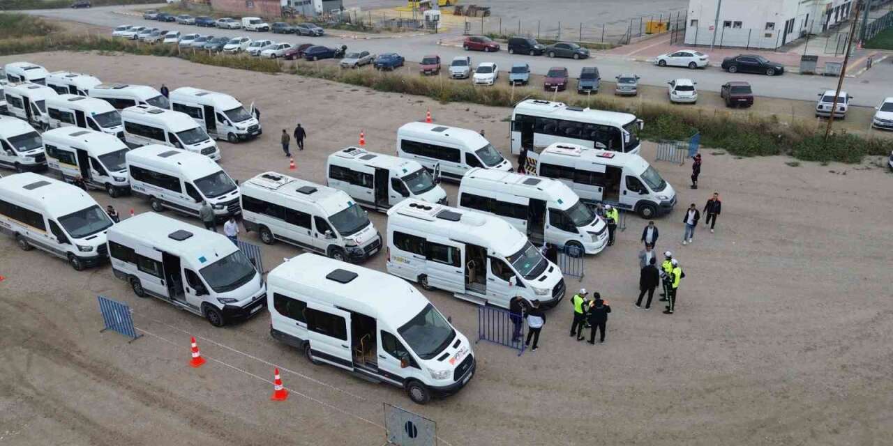 Çorum’da okul servislerine sıkı denetim