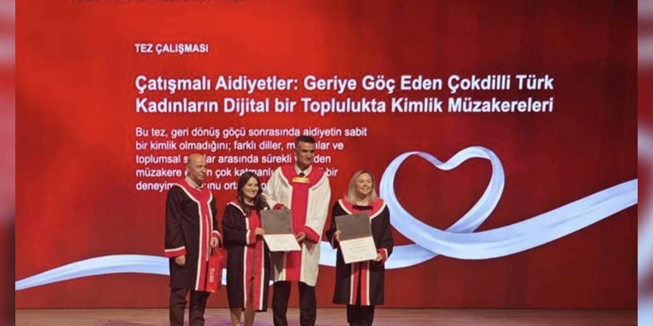 KBÜ akademisyenine ODTÜ’den en iyi doktora tezi ödülü