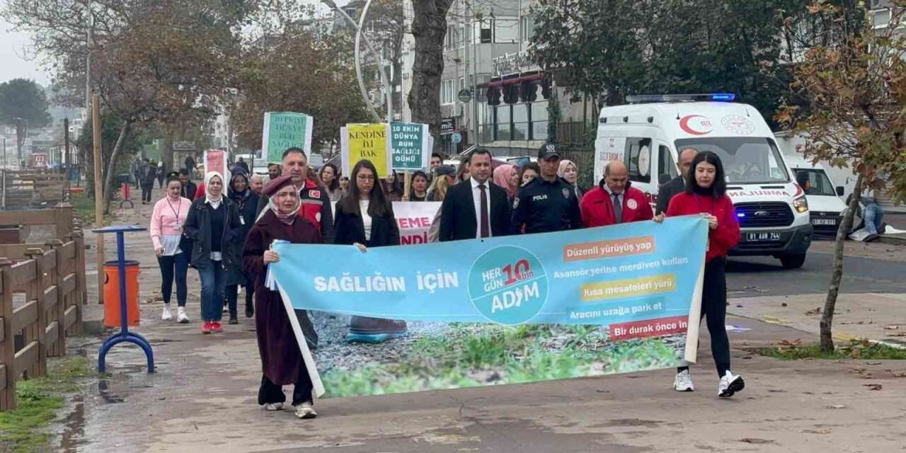 Akçakoca’da sağlık için yürüyüş