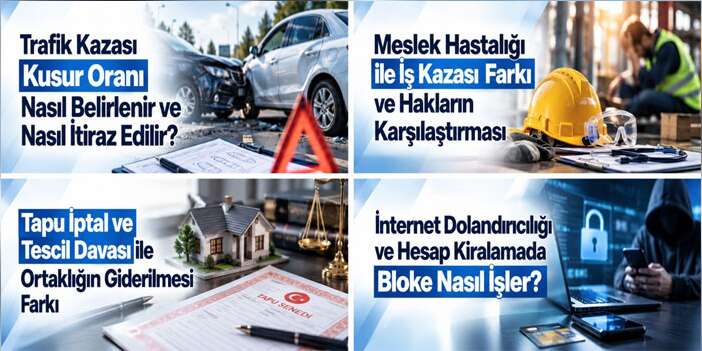 Meslek Hastalığı ile İş Kazası Farkı ve Hakların Karşılaştırması