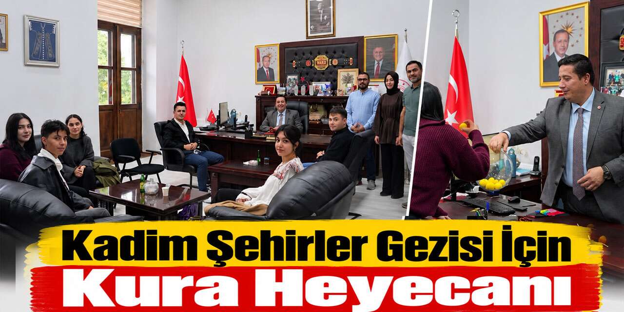 Kars’ta “Kadim Şehirler” Gezisi İçin Kura Çekildi