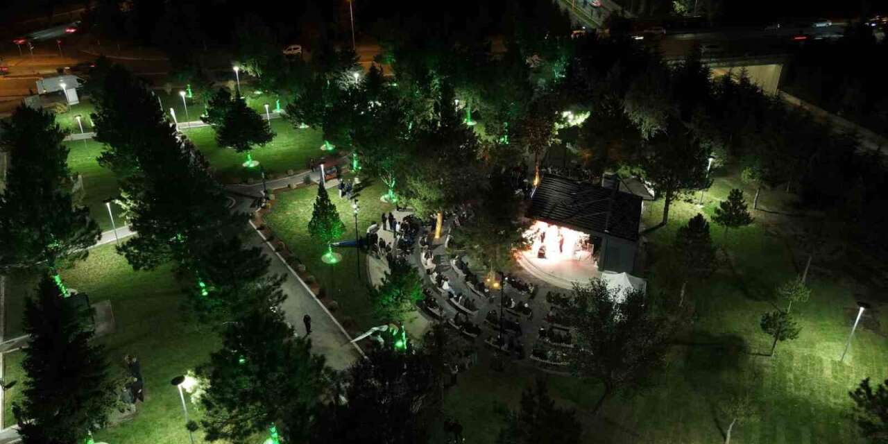 ERÜ Gençlik Parkı açıldı