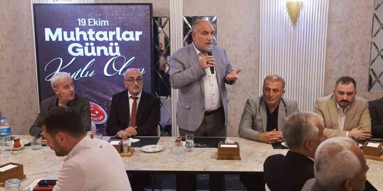 Sandıkçı’dan muhtarlara Muhtarlar Günü jesti