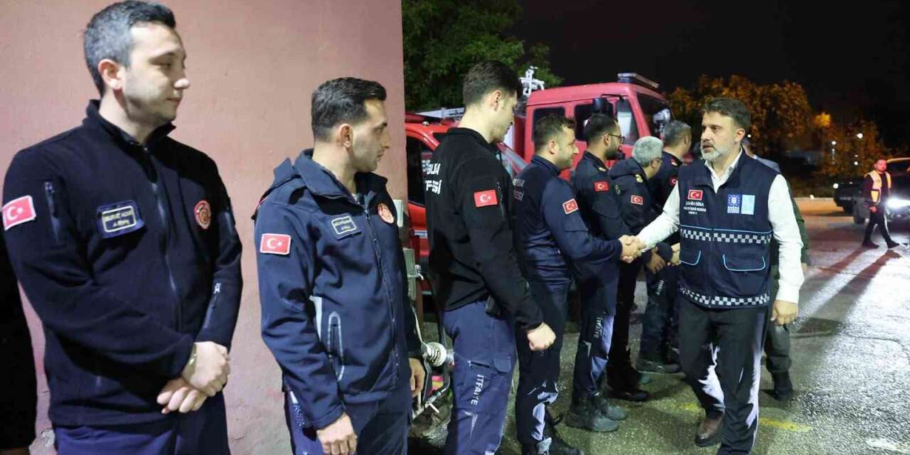Bursa Büyükşehir’de yağmur teyakkuzu: Bin 126 personel, 439 araç görev başında