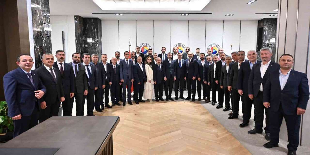 ATSO Heyeti Ankara’da temaslarda bulundu