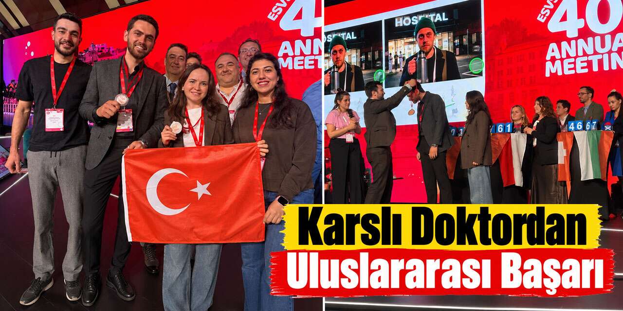 Karslı Doktordan Uluslararası Başarı