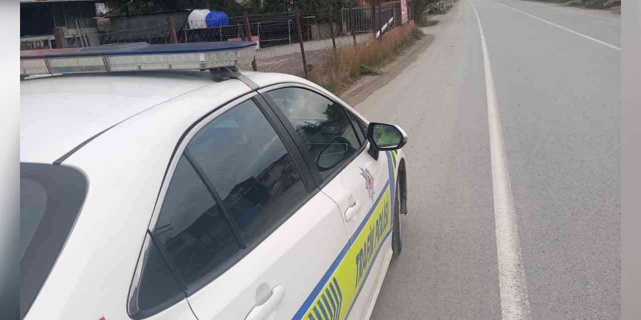 Bolu’da yenilenen yolda artan kazalar sonrası radarlı hız denetimi başlatıldı