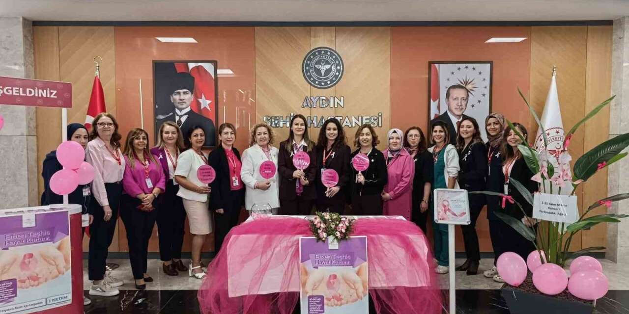 Aydın Şehir Hastanesi’nde meme kanserinde erken teşhis çağrısı