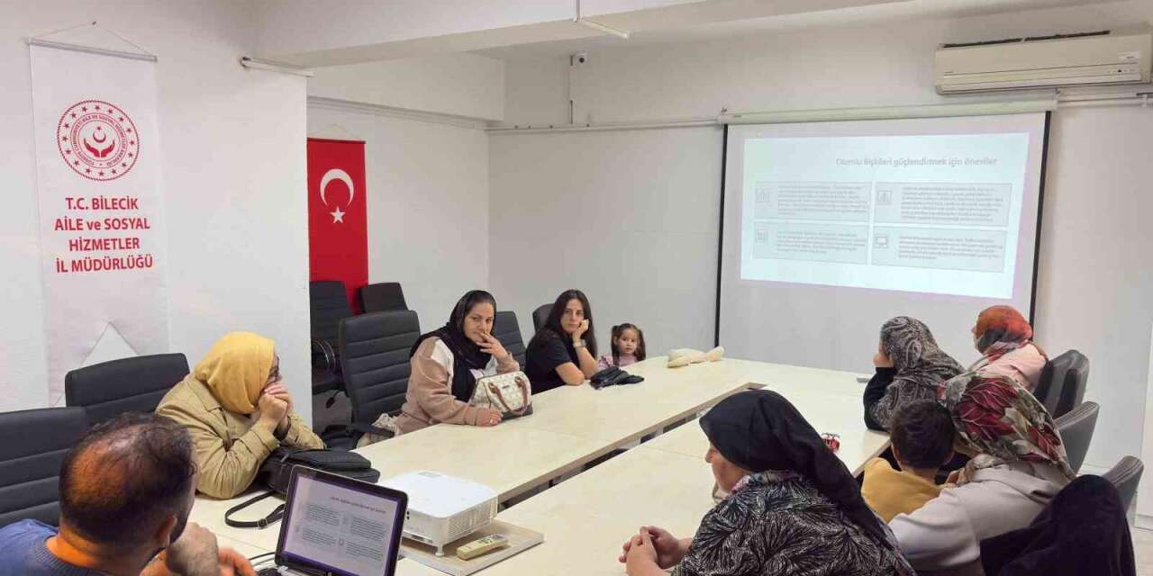Bilecik’te ailelere eğitim desteği