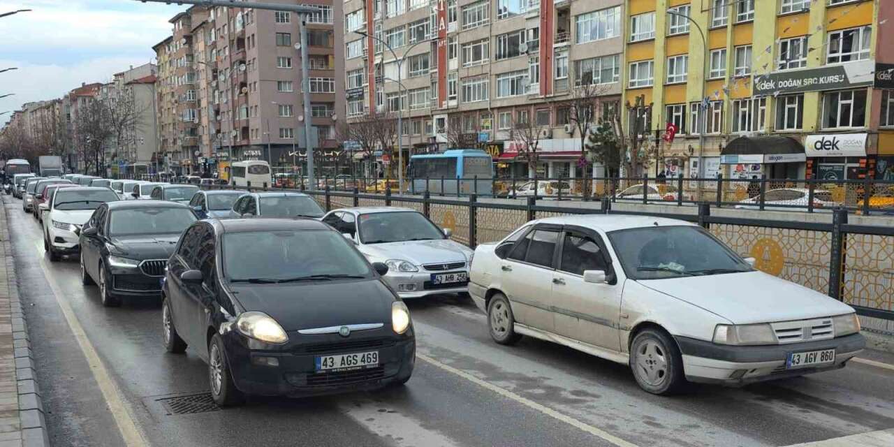 Kütahya’da otomobil sayısı 10 yılda yüzde 34,4 arttı