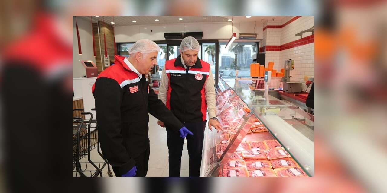 Bursa’da 220 işletmeye eş zamanlı et denetimi
