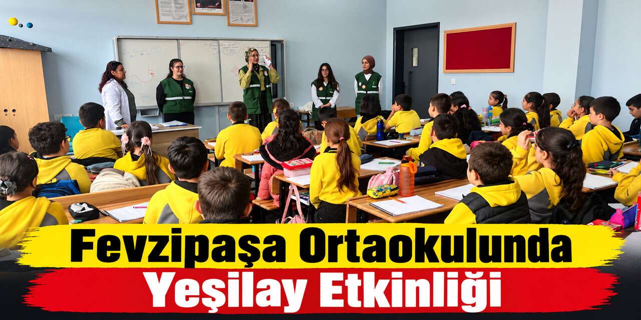 Kars’ta Öğrenciler “Benim Kulübüm Yeşilay” Etkinliğinde Buluştu
