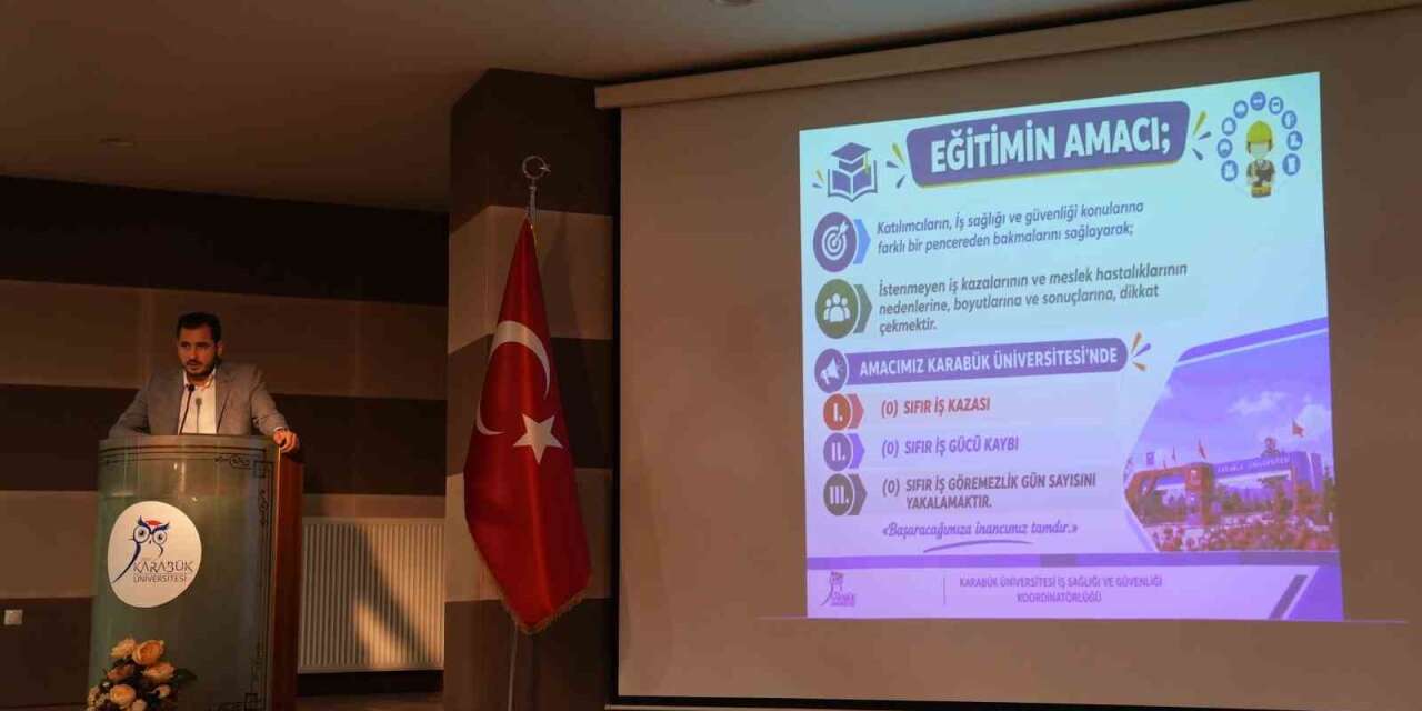 KBÜ’de iş kazalarının önlenmesi ve laboratuvar güvenliği ele alındı