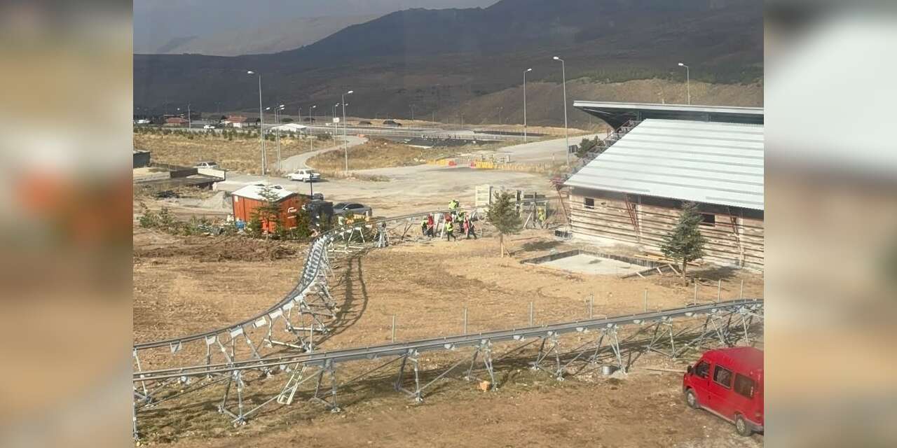 Erciyes’te dağ kızağı projesinde çalışmalar hızla sürüyor