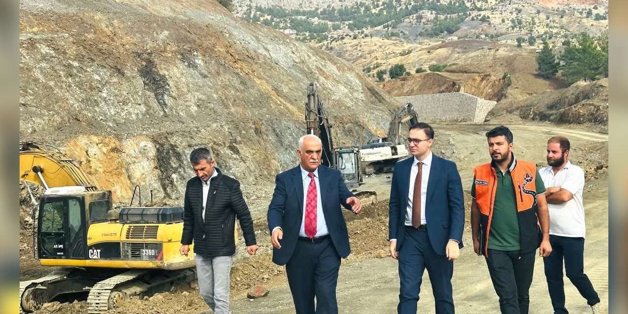 Sincik-Kahta Karayolunda çalışmalar devam ediyor