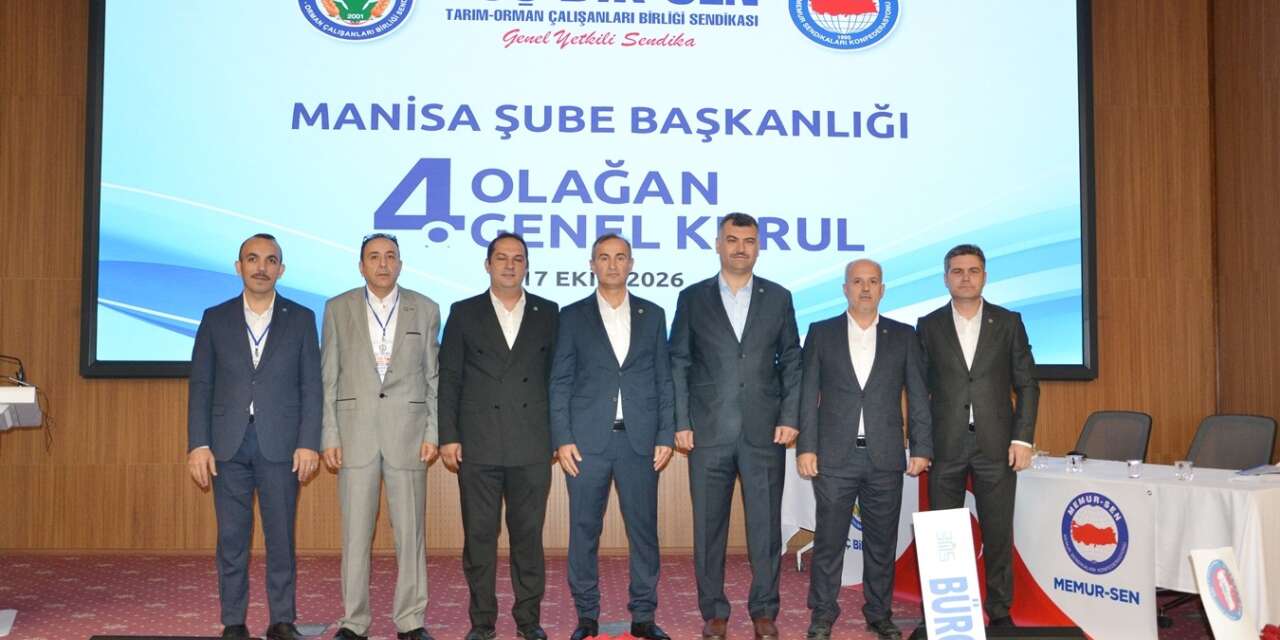TOÇ Bir-Sen Manisa’da Uğur Bayil güven tazeledi